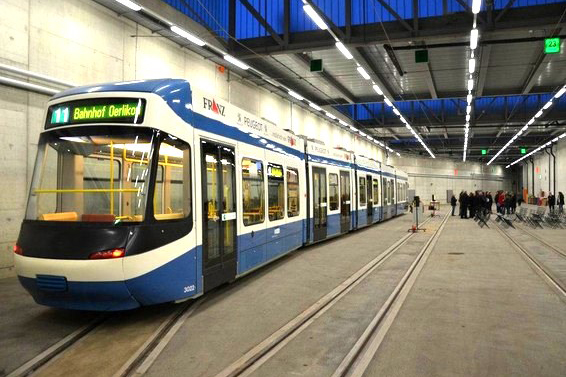 VBZ-Tramdepot, Zürich-Oerlikon